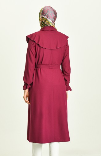 Robe Hijab Plum 2034-03