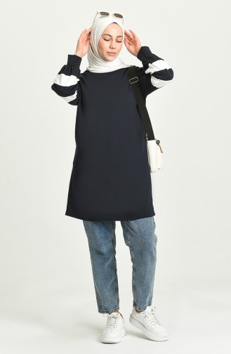 Navy Blue Tunics 1006-01