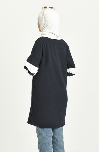 Navy Blue Tunics 1006-01