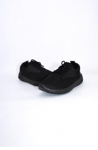 Schwarz Tägliche Schuhe 00711.SIYAH