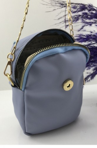 Blue Shoulder Bag 001040.MAVI