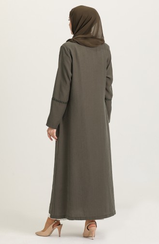 Abayas Khaki 0446-02