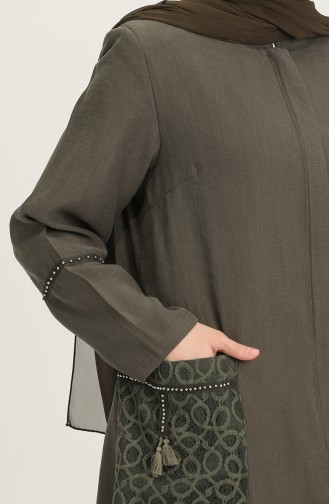 Abayas Khaki 0446-02