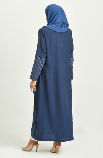 Indigo Abaya 0465-03