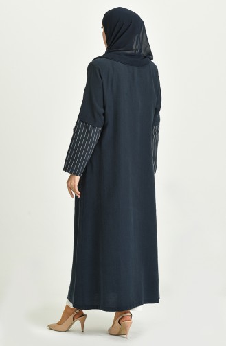 Dunkelblau Abayas 0465-05