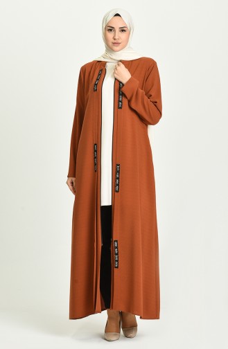 Ziegelrot Abayas 0106B-06