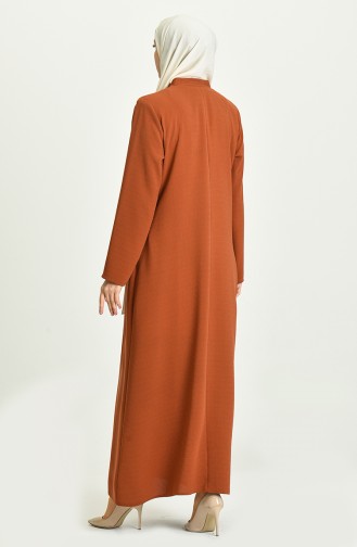 Abayas Couleur brique 0106B-06