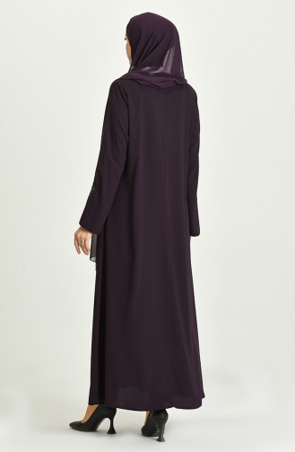 Purple Abaya 1538-07