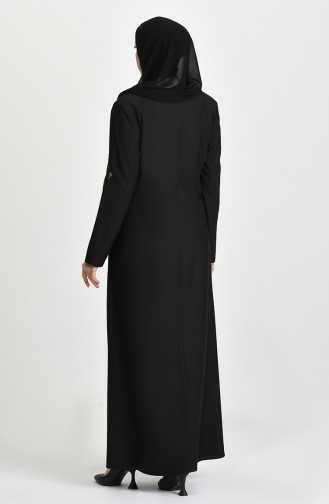 Schwarz Abayas 1592-01