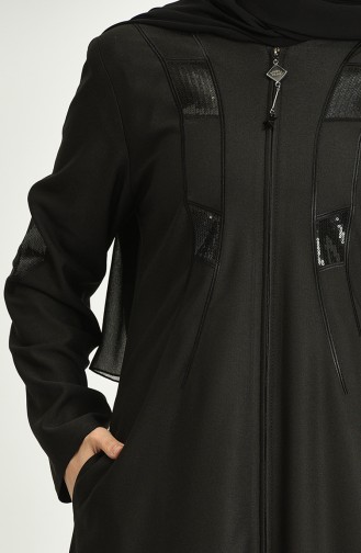 Black Abaya 1592-01