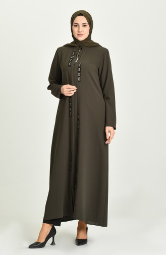 Khaki Abayas 4304-01