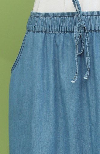 تنورة أزرق جينز 0016-01