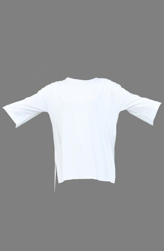 Weiß T-Shirt 2308-03