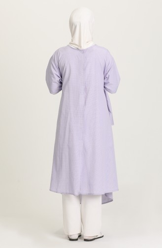 Violet Hijab Dress 1119-01