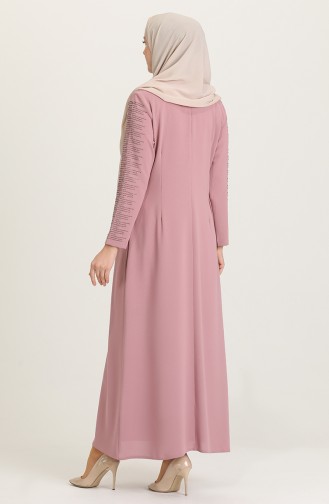 Dusty Rose Hijab Dress 5080-07