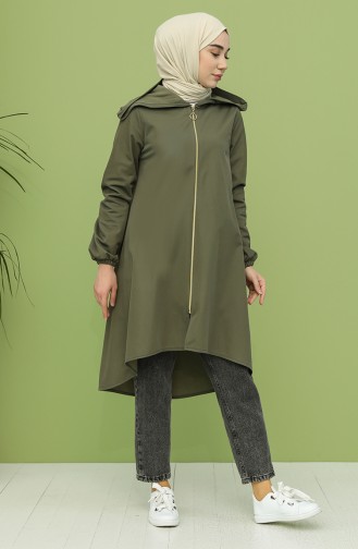 Dark Khaki Cape 1587-10