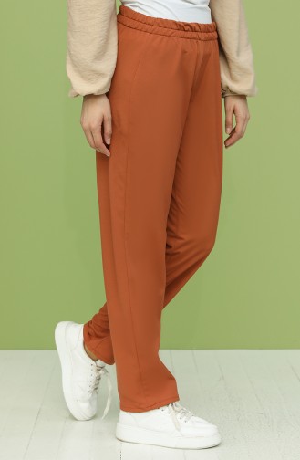 Brick Red Pants 1592-04