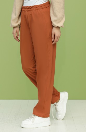 Brick Red Pants 1592-04