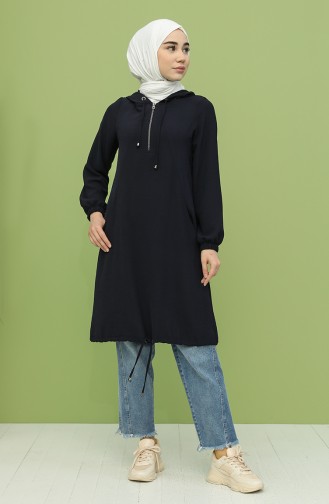 Navy Blue Tuniek 2405-08