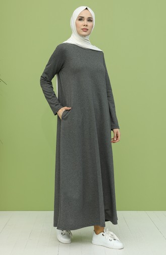 Robe Hijab Fumé 3279-04