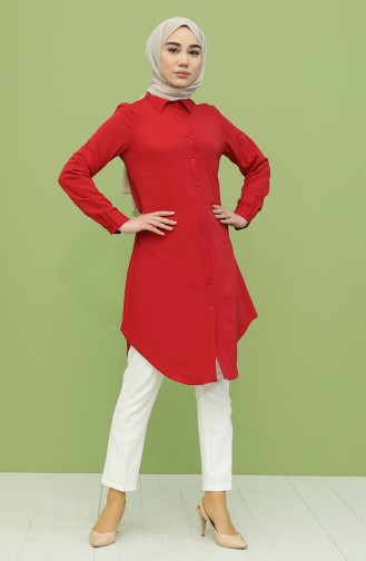 Claret red Tuniek 6511-02