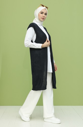 Navy Blue Gilet 0621-05