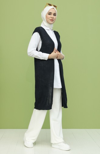 Navy Blue Gilet 0621-05