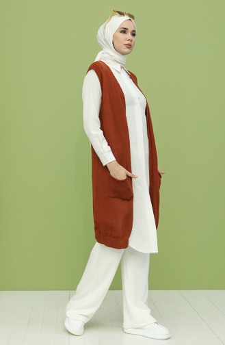 Brick Red Waistcoats 0622-03