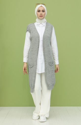 Gray Gilet 0622-09