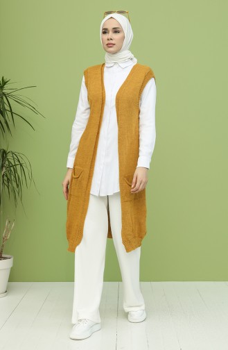 Mustard Gilet 0622-10