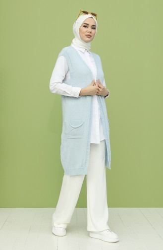 Ice Blue Waistcoats 0622-12