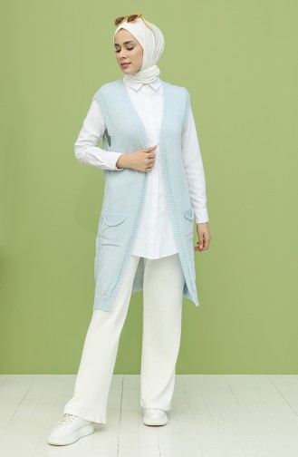 Ice Blue Waistcoats 0622-12