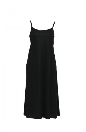Askılı Elbise Astarı 0719-01 Siyah