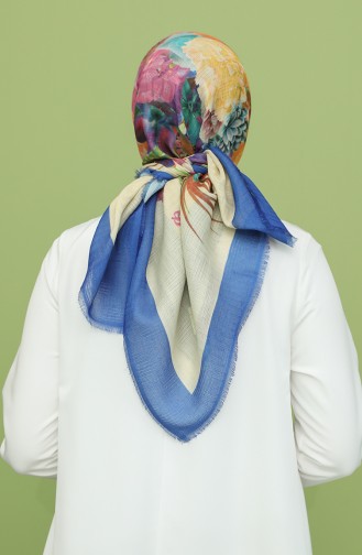 Saxon blue Hoofddoek 3025DP-22