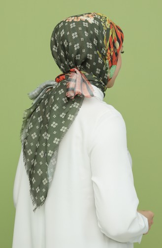 Khaki Scarf 3025DP-25