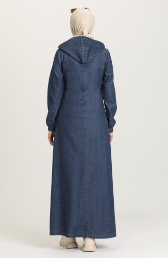 Abayas Bleu Marine 9297-01