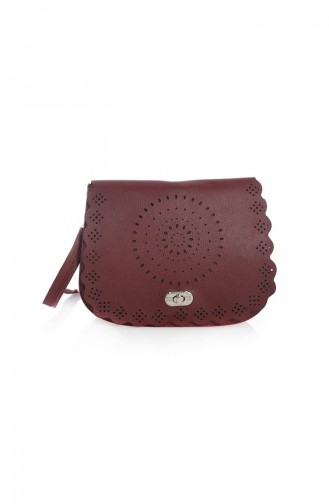 Claret red Shoulder Bag 03-10