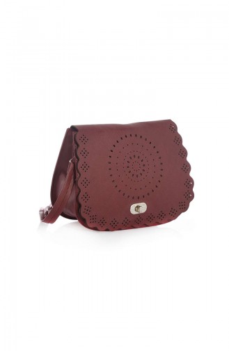 Claret red Shoulder Bag 03-10