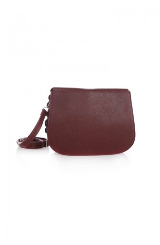 Claret red Shoulder Bag 03-10