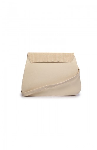 Beige Shoulder Bag 04-09