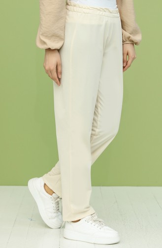 Pantalon Crème 1592-08