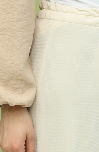 Pantalon Crème 1592-08