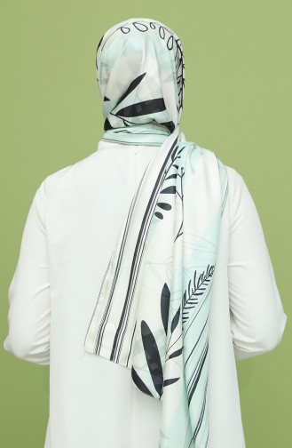 Sea Green Shawl 3027TD-11