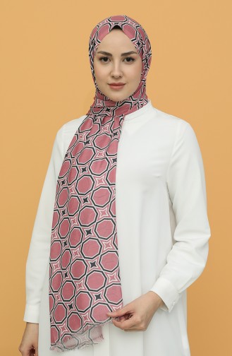 Dusty Rose Shawl 3028KE-02-03