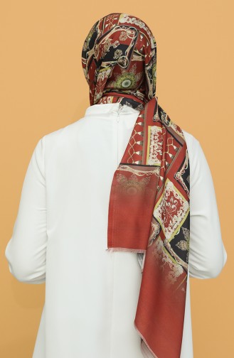 Brick Red Shawl 3028KE-03-05