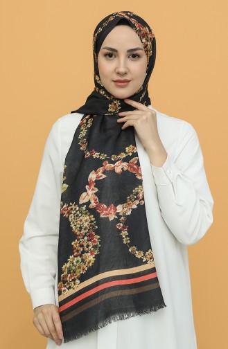 Saffron Colored Shawl 3028KE-05-08