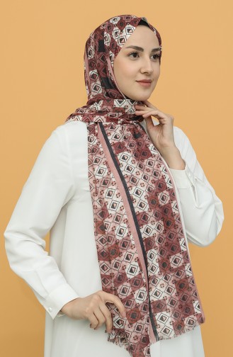 Brick Red Shawl 3028KE-07-05