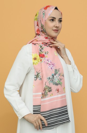 Peach Pink Shawl 3028KE-08-06