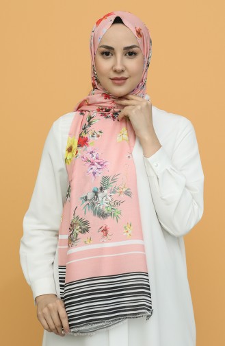 Peach Pink Shawl 3028KE-08-06