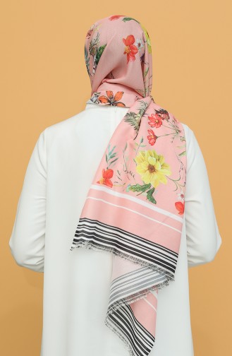 Peach Pink Shawl 3028KE-08-06